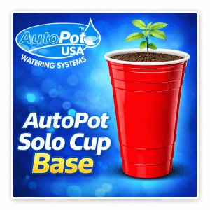 AutoPot solo cup base adapter for solo cup autopot watering system